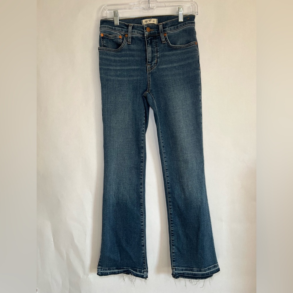 Madewell Dark Blue Flare Jeans